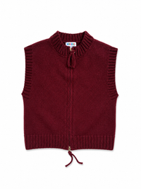 Sleeveless Zip Vest