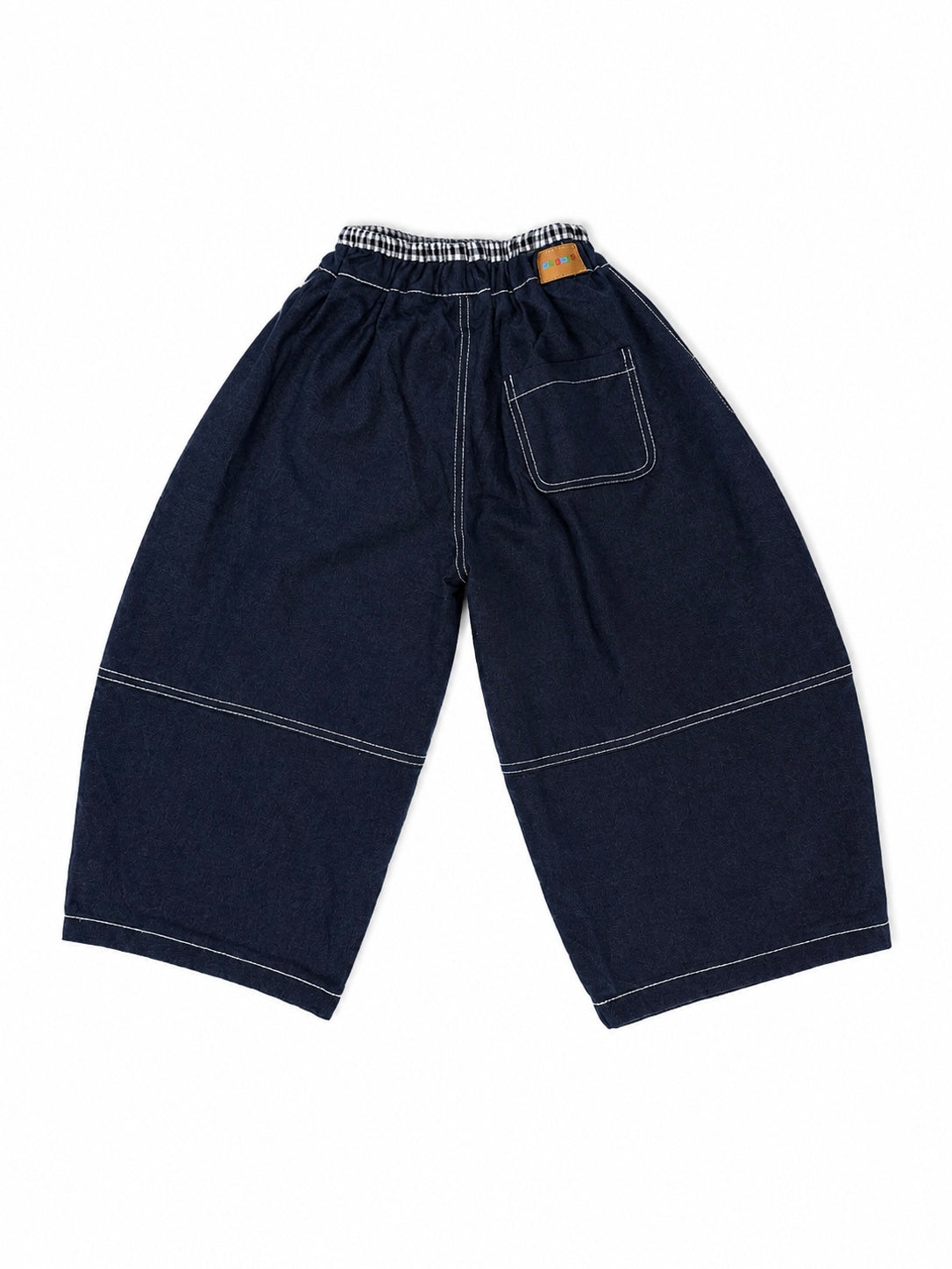 Dark Blue Balloon Jeans