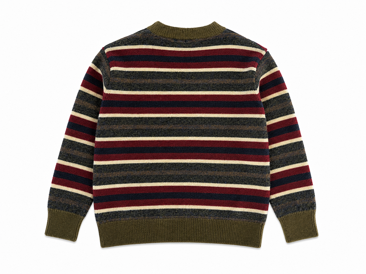 Striped Knit Sweater