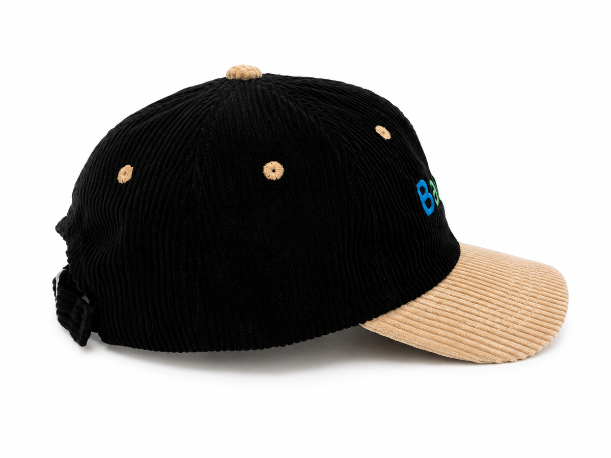 Black & Beige Two-Tone Cap