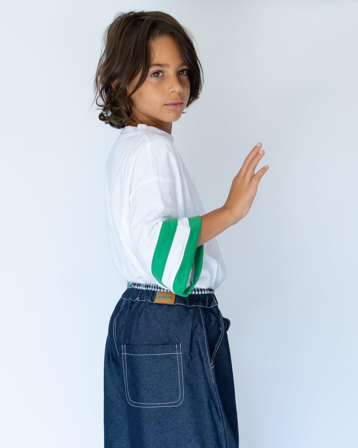 Dark Blue Balloon Jeans